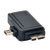 2-in-1 OTG Adapter, USB 3.0 Micro B Male and USB 2.0 Micro B Male to USB A Female U053-000-OTG