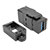 USB 3.0 All-in-One Keystone/Panel Mount Coupler (F/F), Black U325-000-KP-BK