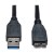 USB 3.0 SuperSpeed Device Cable (A to Micro-B M/M) Black, 1 ft. (0.31 m) U326-001-BK