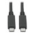 USB-C Cable (M/M) - USB 3.2, Gen 2 (10 Gbps), 5A (100W) Rating, USB-IF Certified, Thunderbolt 3 Compatible, 3 ft. (0.91 m) U420-C03-G2-5A