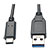 USB-C to USB-A Cable (M/M), USB 3.2 Gen 2 (10 Gbps), Thunderbolt 3 Compatible, 3 ft. (0.91 m) U428-003-G2