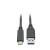 USB-C to USB-A Cable (M/M), USB 3.1 Gen 2 (10 Gbps), USB-IF Certified, Thunderbolt 3 Compatible, 3 ft. (0.91 m) U428-C03-G2